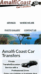 Mobile Screenshot of amalficoastcartransfers.com